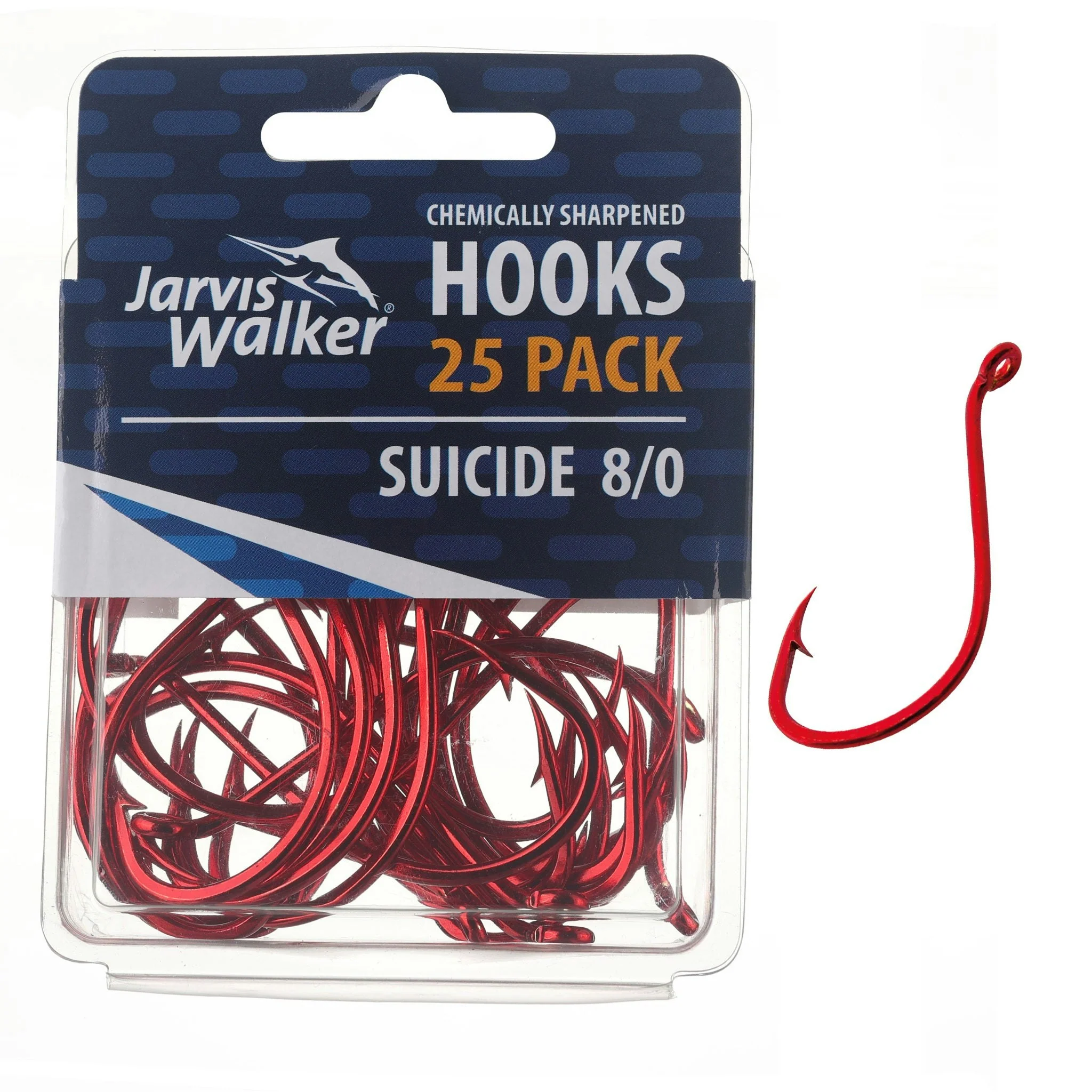 Jarvis Walker Red Suicide Hooks - Image 32