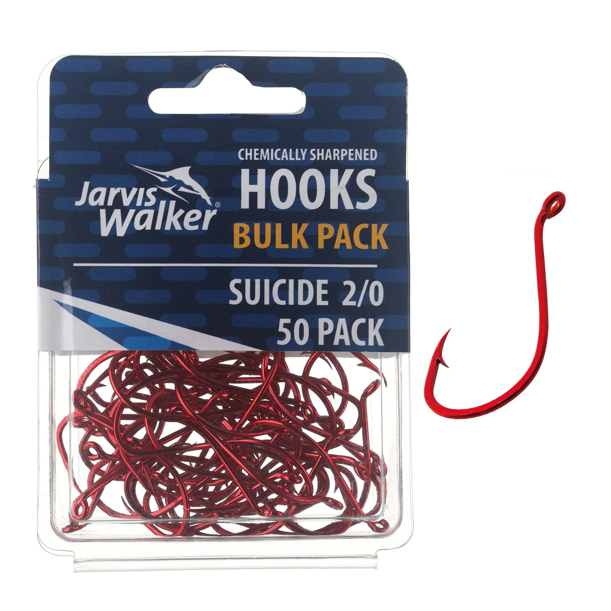 Jarvis Walker Red Suicide Hooks - Image 38
