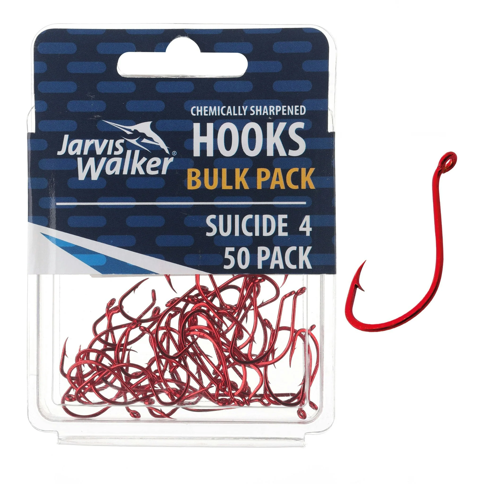 Jarvis Walker Red Suicide Hooks - Image 45