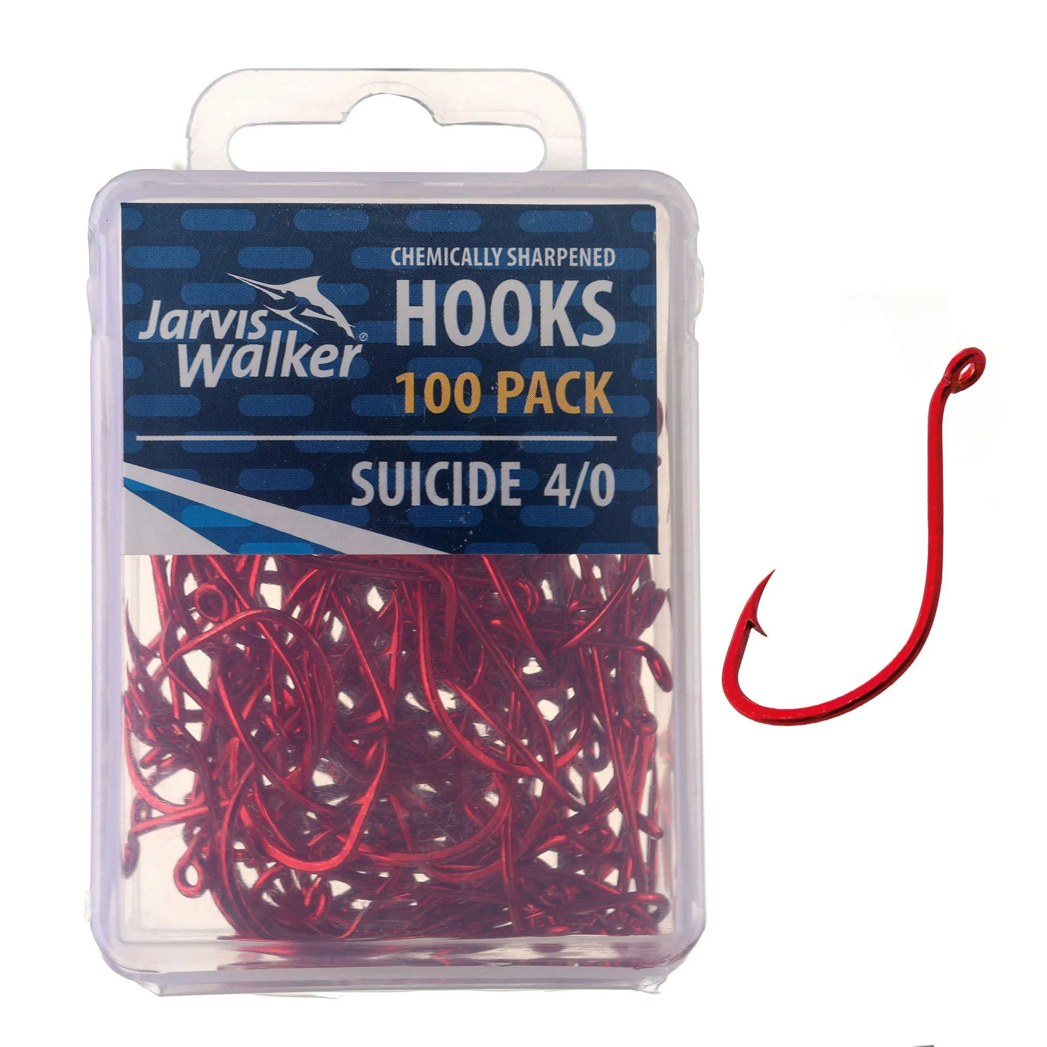 Jarvis Walker Red Suicide Hooks - Image 5