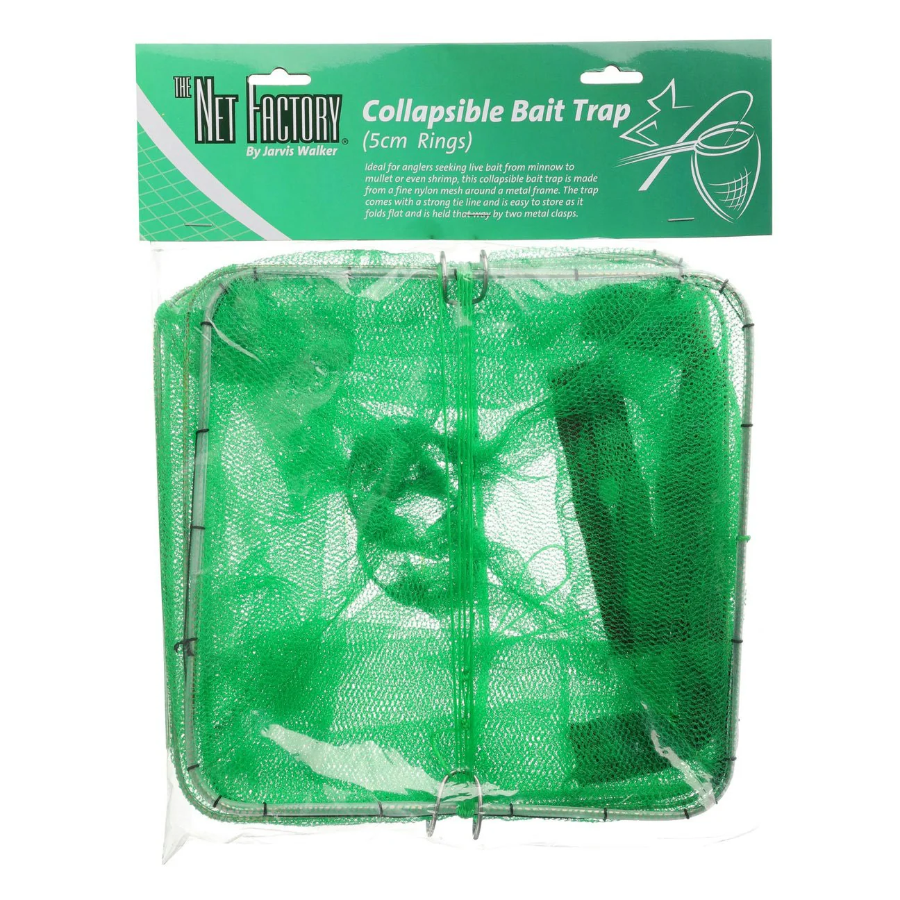 Net Factory Collapsible Bait Trap Green - Image 5