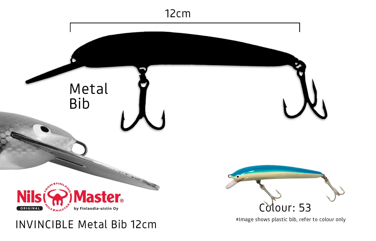 Nils Master INV-DR-Metal-Bib 12cm 24g - Image 15