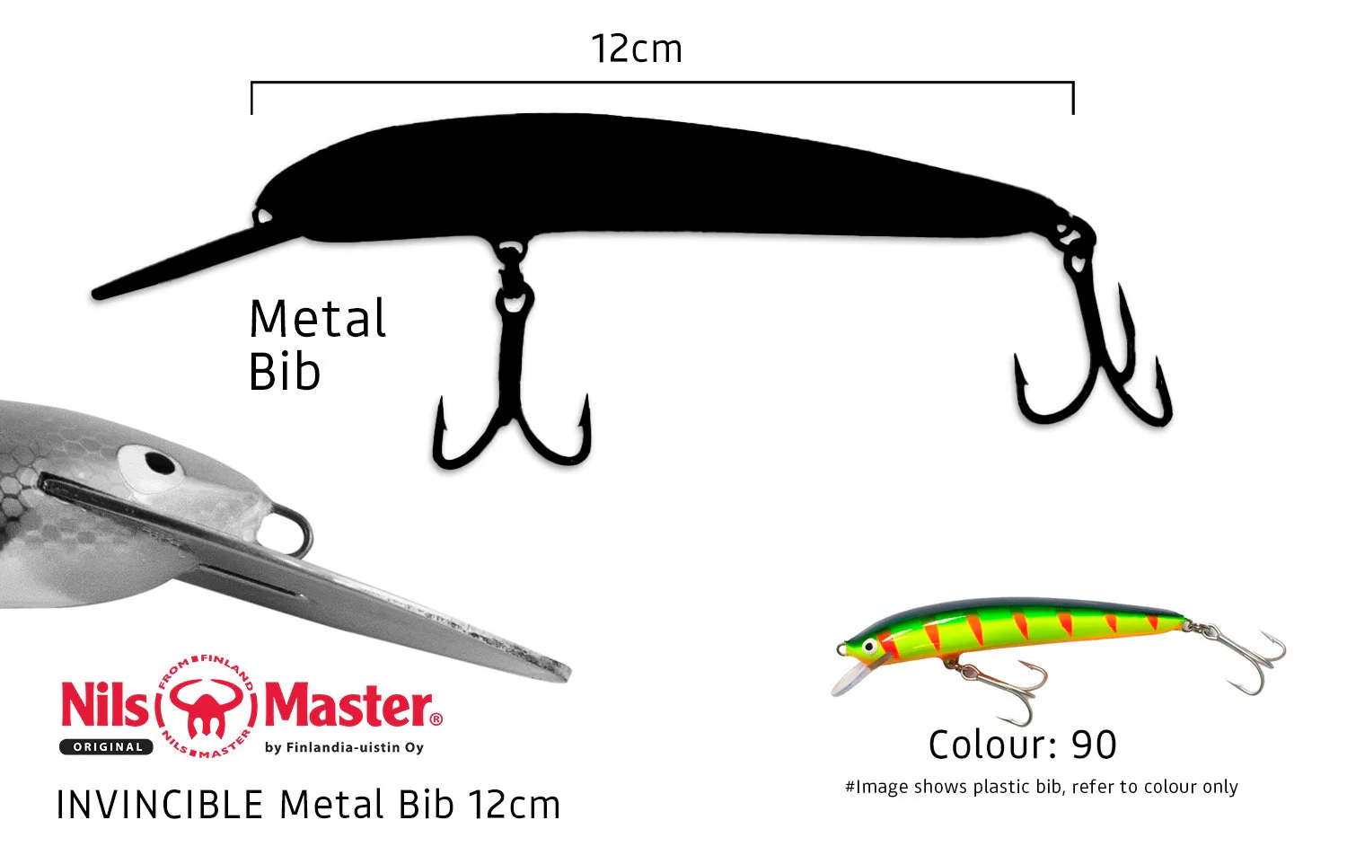 Nils Master INV-DR-Metal-Bib 12cm 24g - Image 6