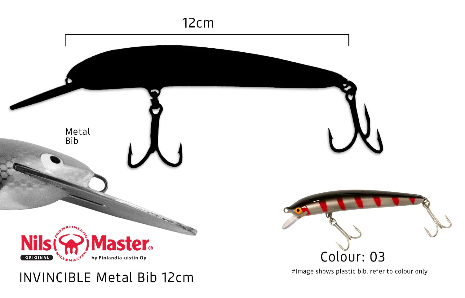 Nils Master INV-DR-Metal-Bib 12cm 24g - Image 7