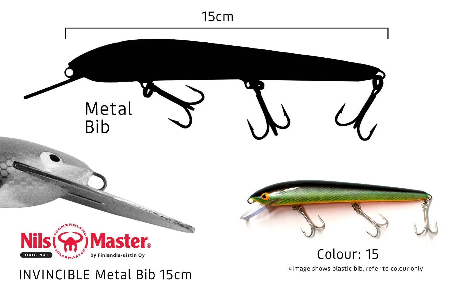 Nils Master INV-DR-Metal-Bib 15cm 30g - Image 11