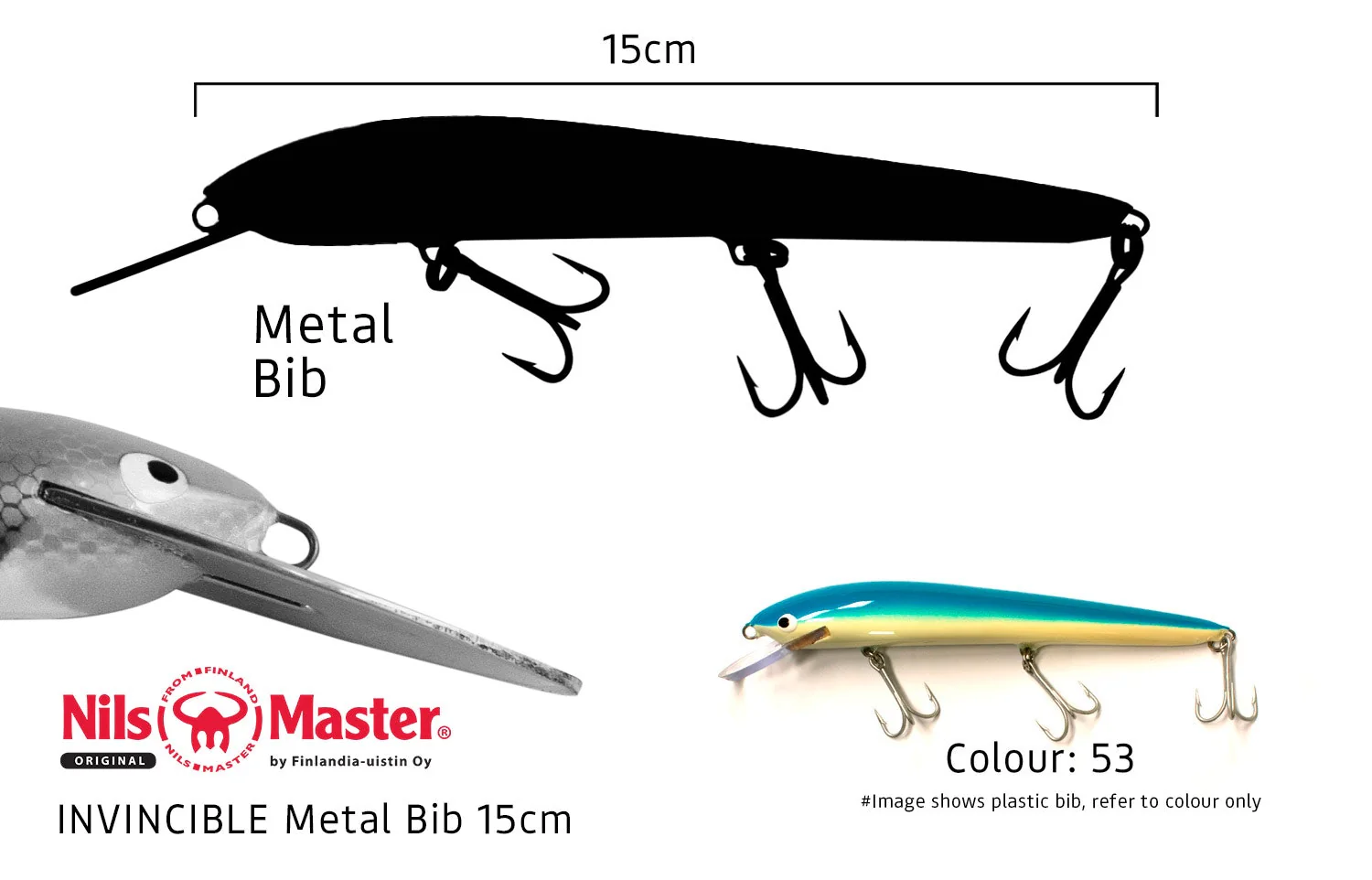 Nils Master INV-DR-Metal-Bib 15cm 30g - Image 18