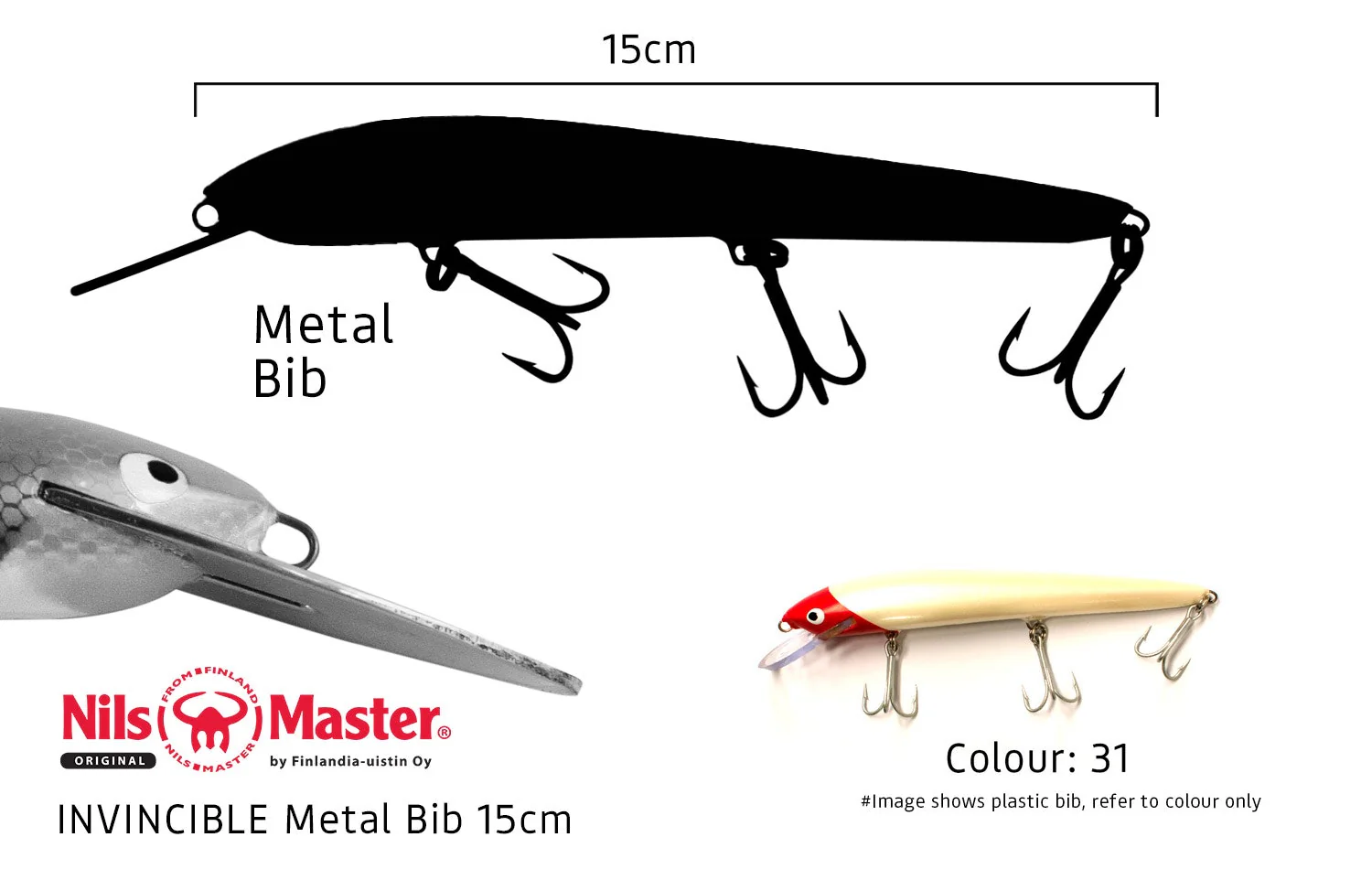 Nils Master INV-DR-Metal-Bib 15cm 30g - Image 22