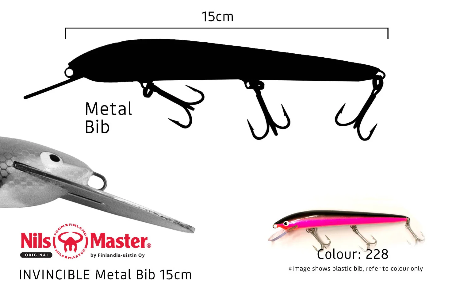 Nils Master INV-DR-Metal-Bib 15cm 30g - Image 23