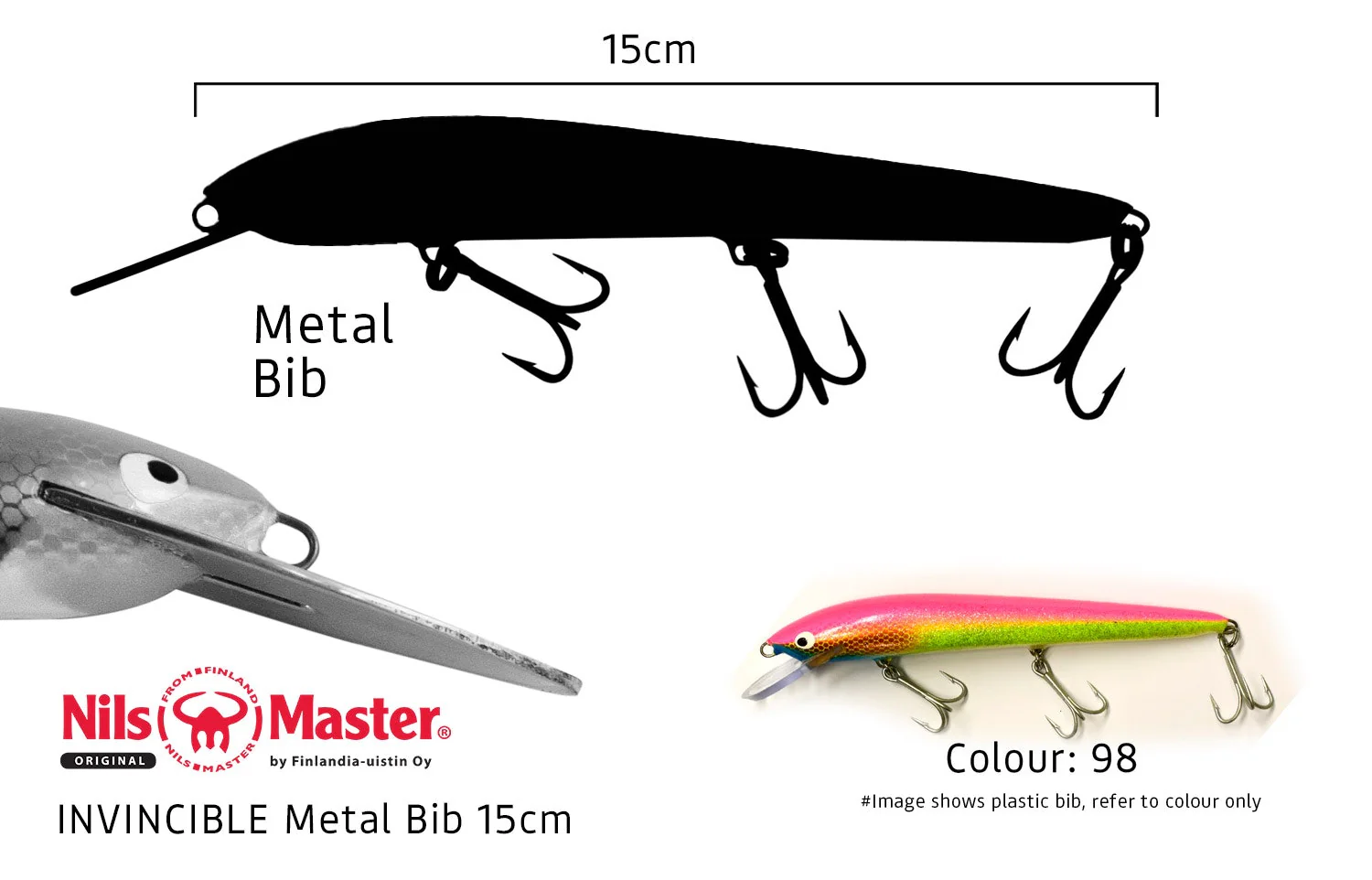 Nils Master INV-DR-Metal-Bib 15cm 30g - Image 9