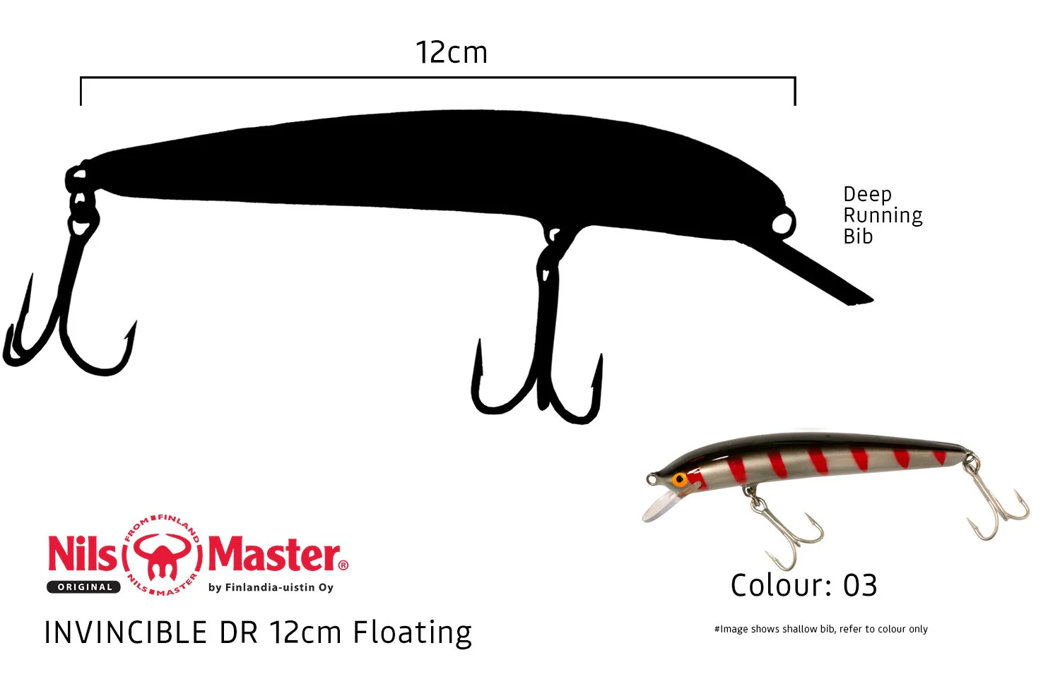 Nils Master Invincible-DR 12cm 24g - Image 4