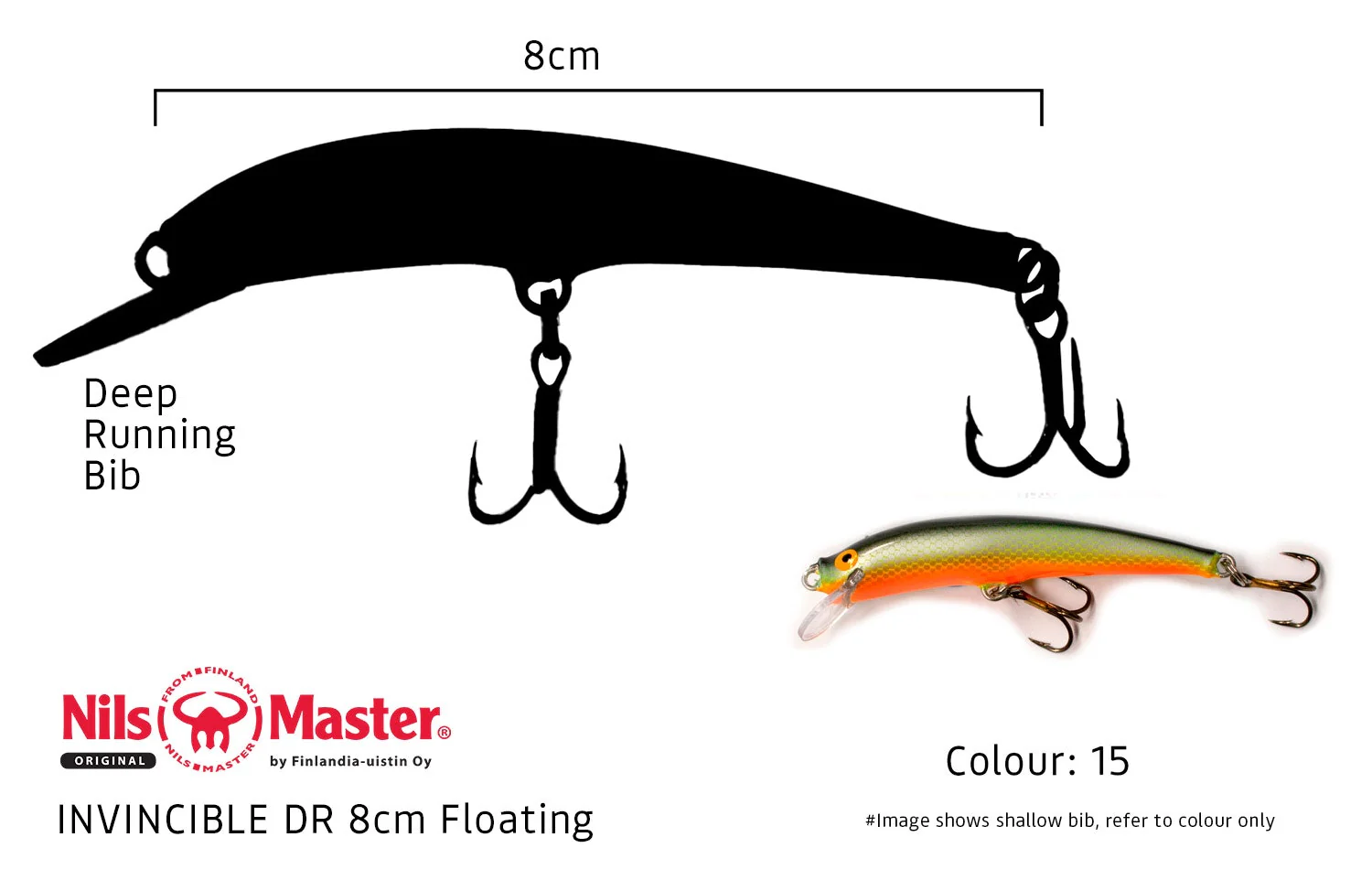Nils Master Invincible-DR 8cm 8g - Image 15