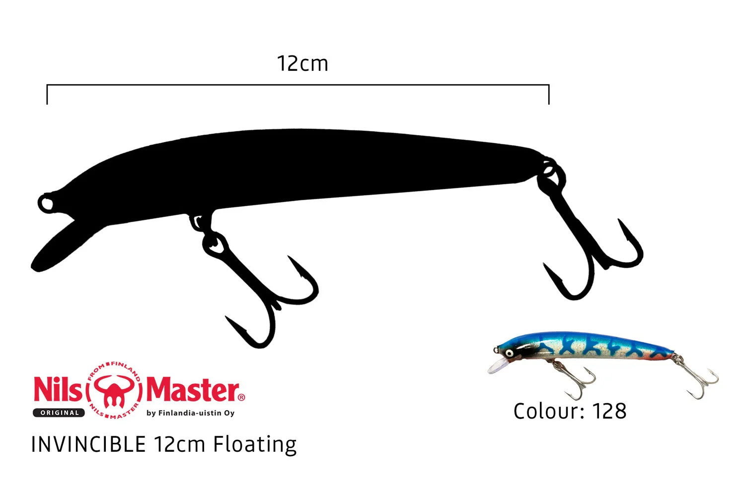 Nils Master Invincible-F 12cm 24g - Image 10