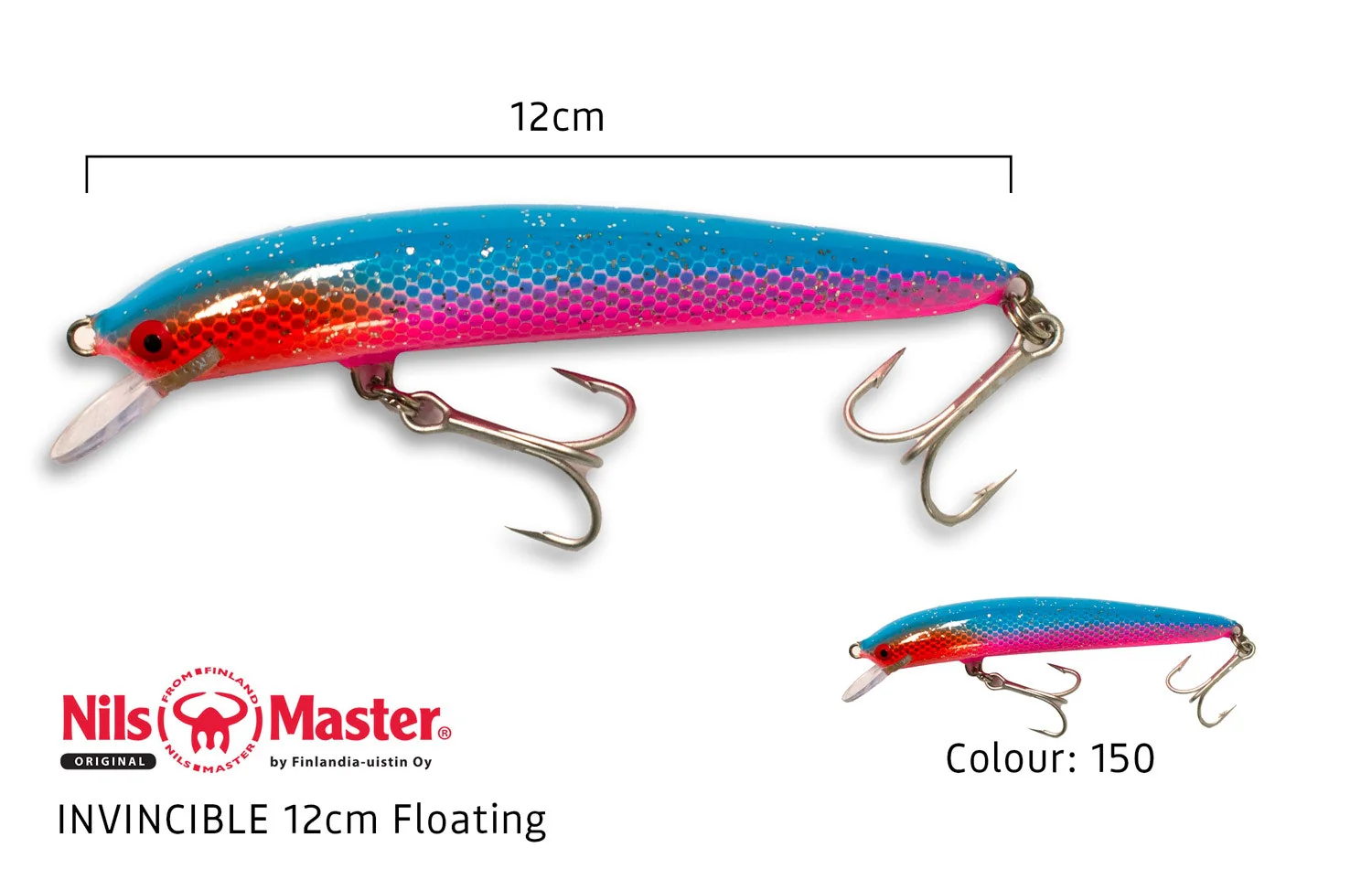 Nils Master Invincible-F 12cm 24g - Image 12