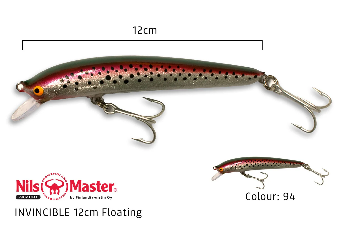 Nils Master Invincible-F 12cm 24g - Image 15