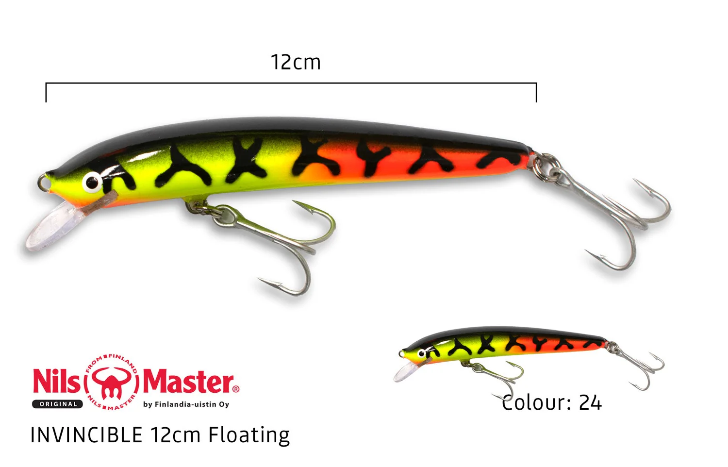 Nils Master Invincible-F 12cm 24g - Image 16