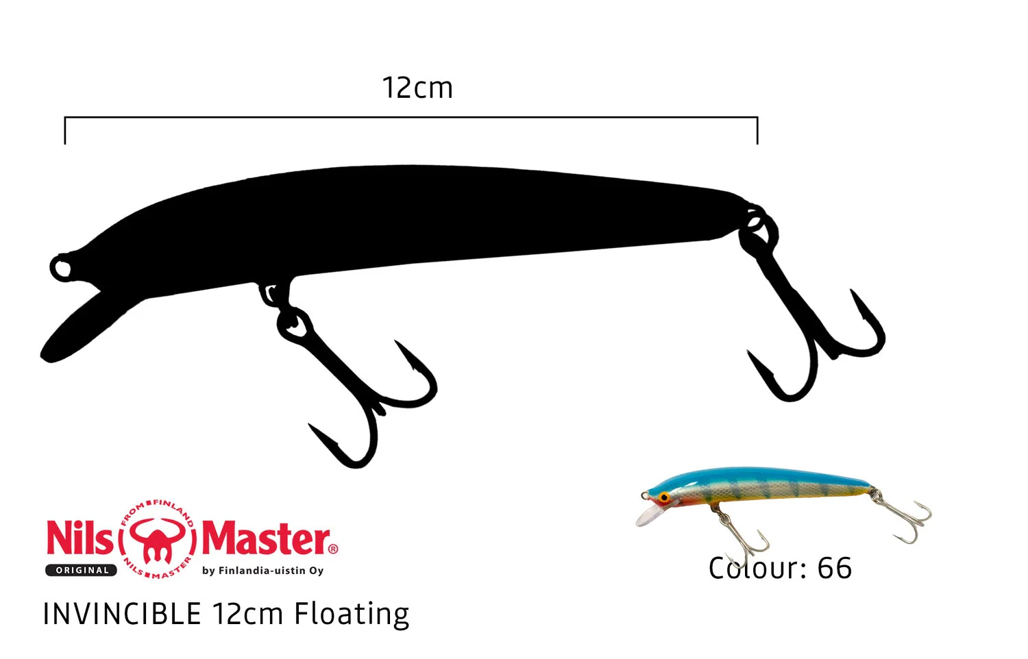 Nils Master Invincible-F 12cm 24g - Image 19