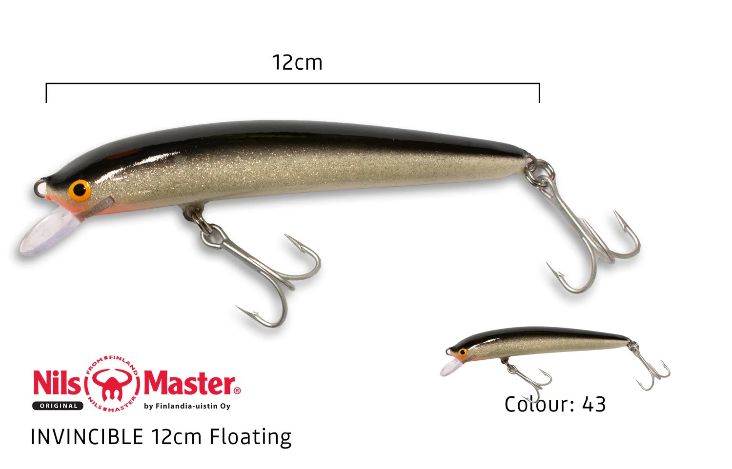 Nils Master Invincible-F 12cm 24g - Image 25