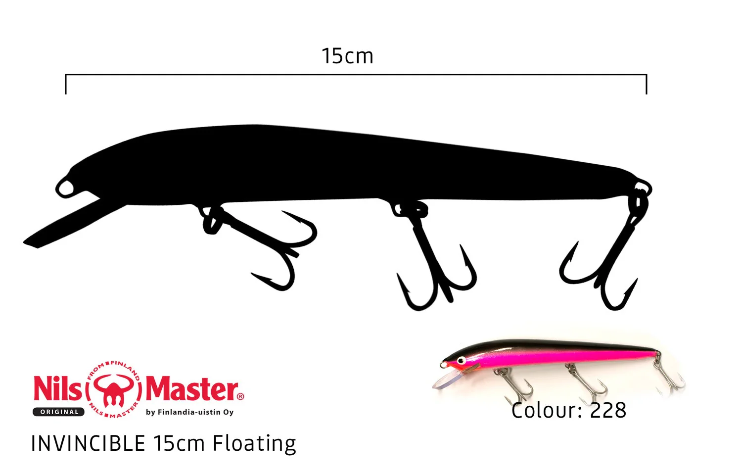 Nils Master Invincible-F 15cm 30g - Image 14