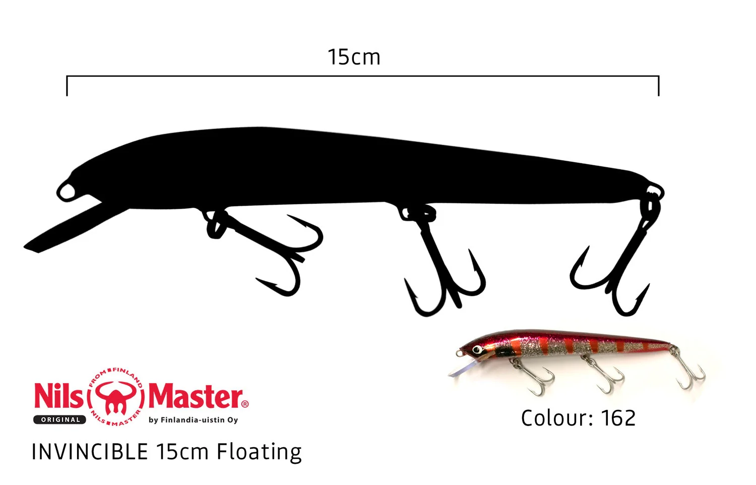 Nils Master Invincible-F 15cm 30g - Image 17
