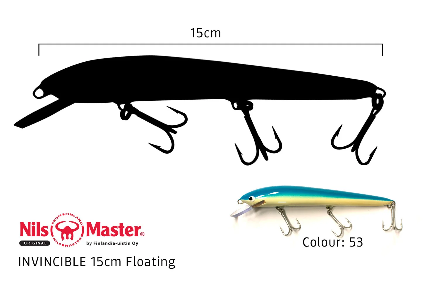 Nils Master Invincible-F 15cm 30g - Image 18