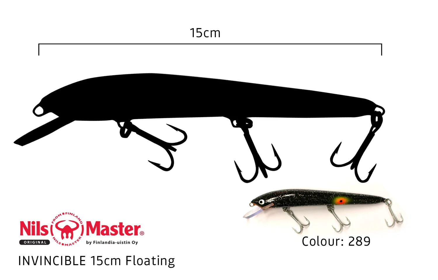 Nils Master Invincible-F 15cm 30g - Image 23
