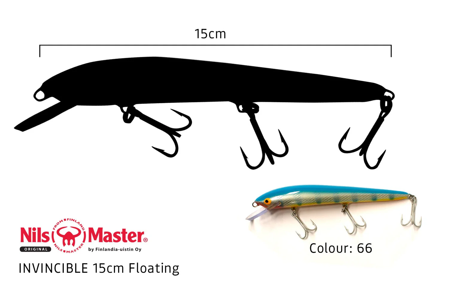 Nils Master Invincible-F 15cm 30g - Image 3