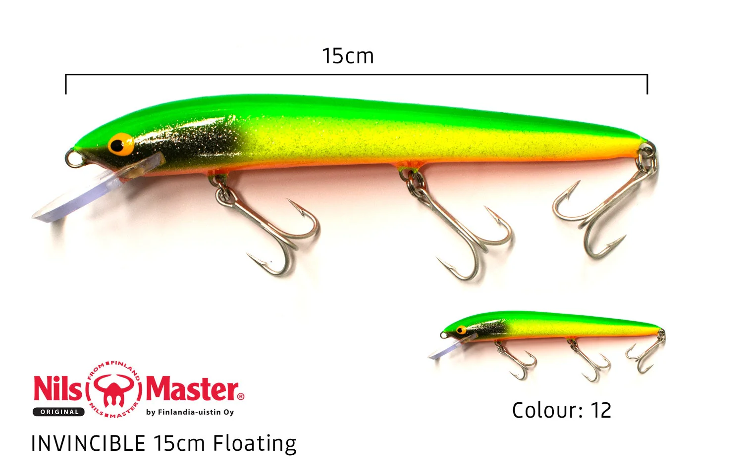 Nils Master Invincible-F 15cm 30g - Image 5