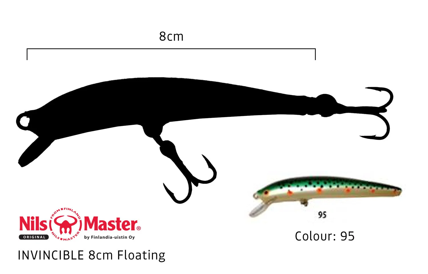 Nils Master Invincible-F 8cm 8g - Image 13