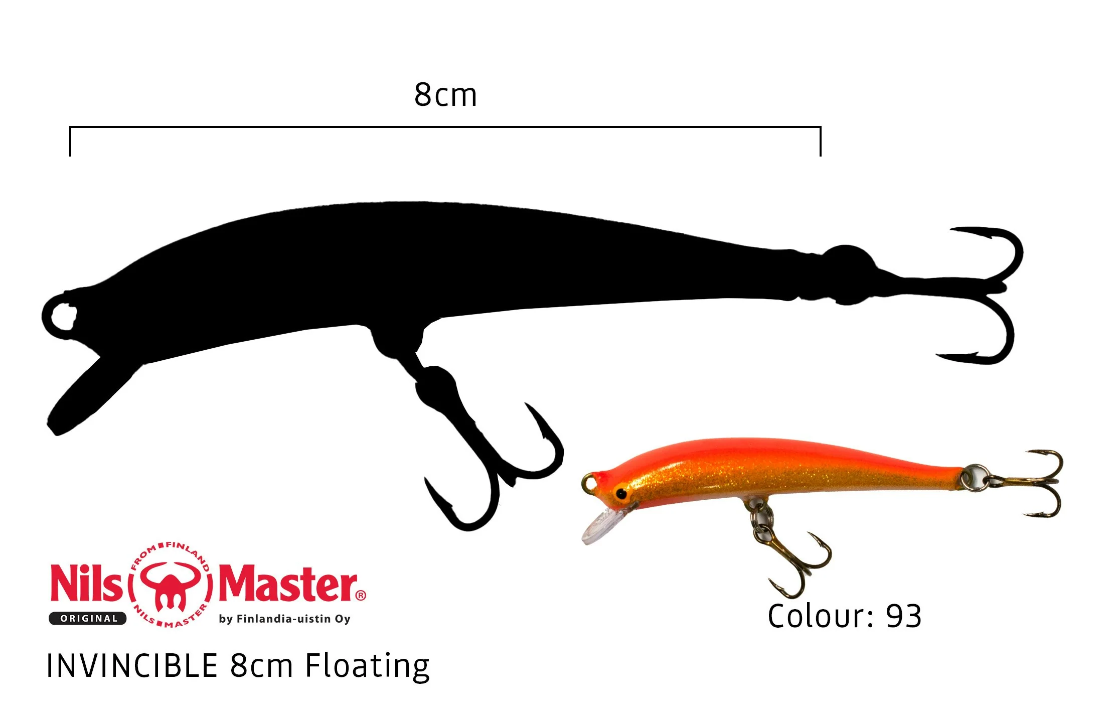 Nils Master Invincible-F 8cm 8g - Image 14