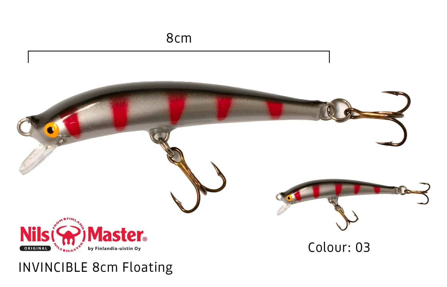 Nils Master Invincible-F 8cm 8g - Image 16