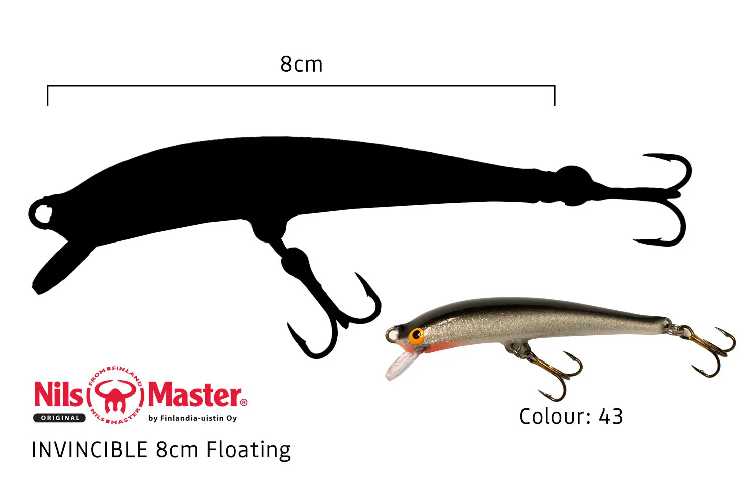Nils Master Invincible-F 8cm 8g - Image 18