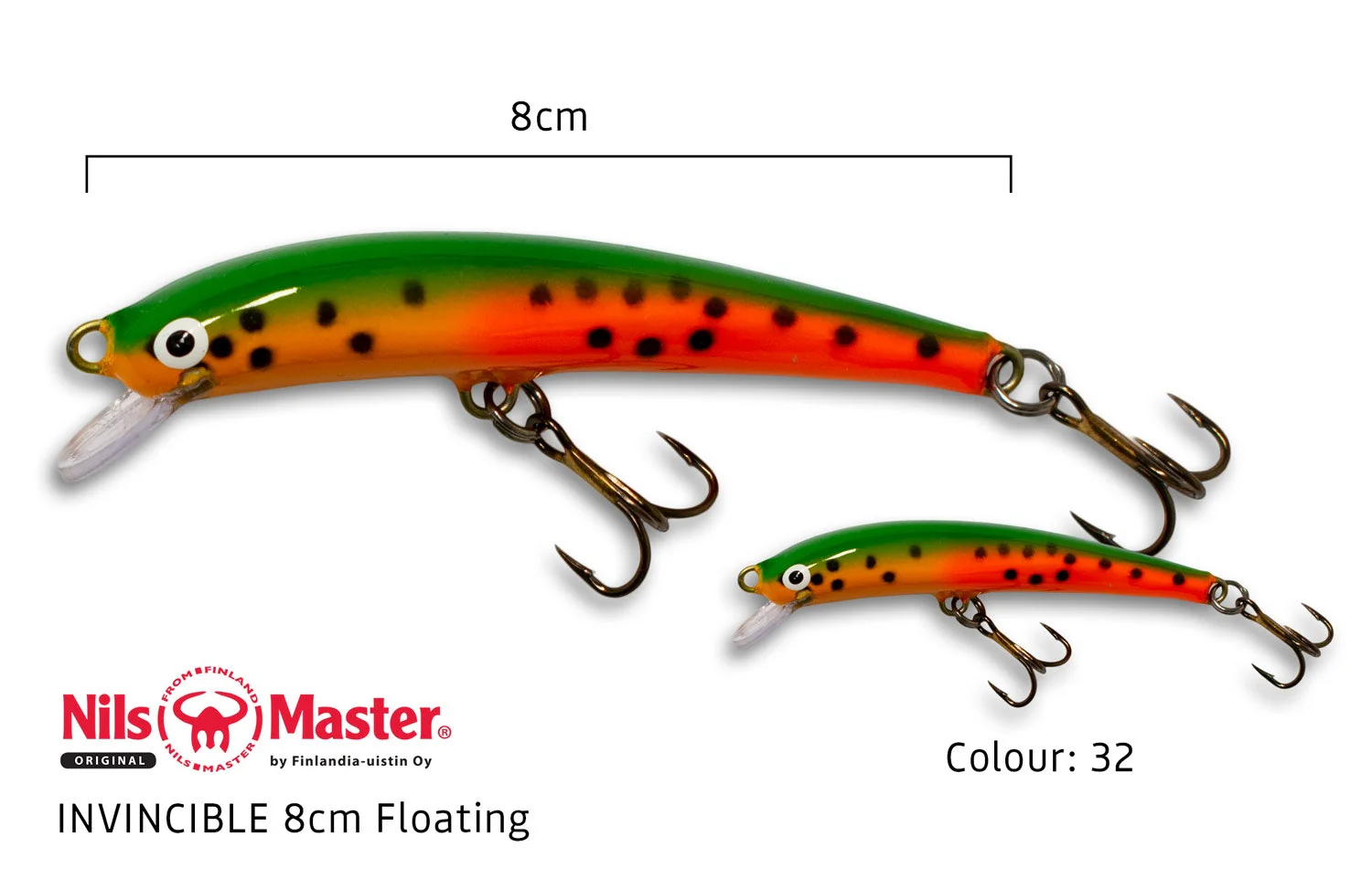 Nils Master Invincible-F 8cm 8g - Image 2