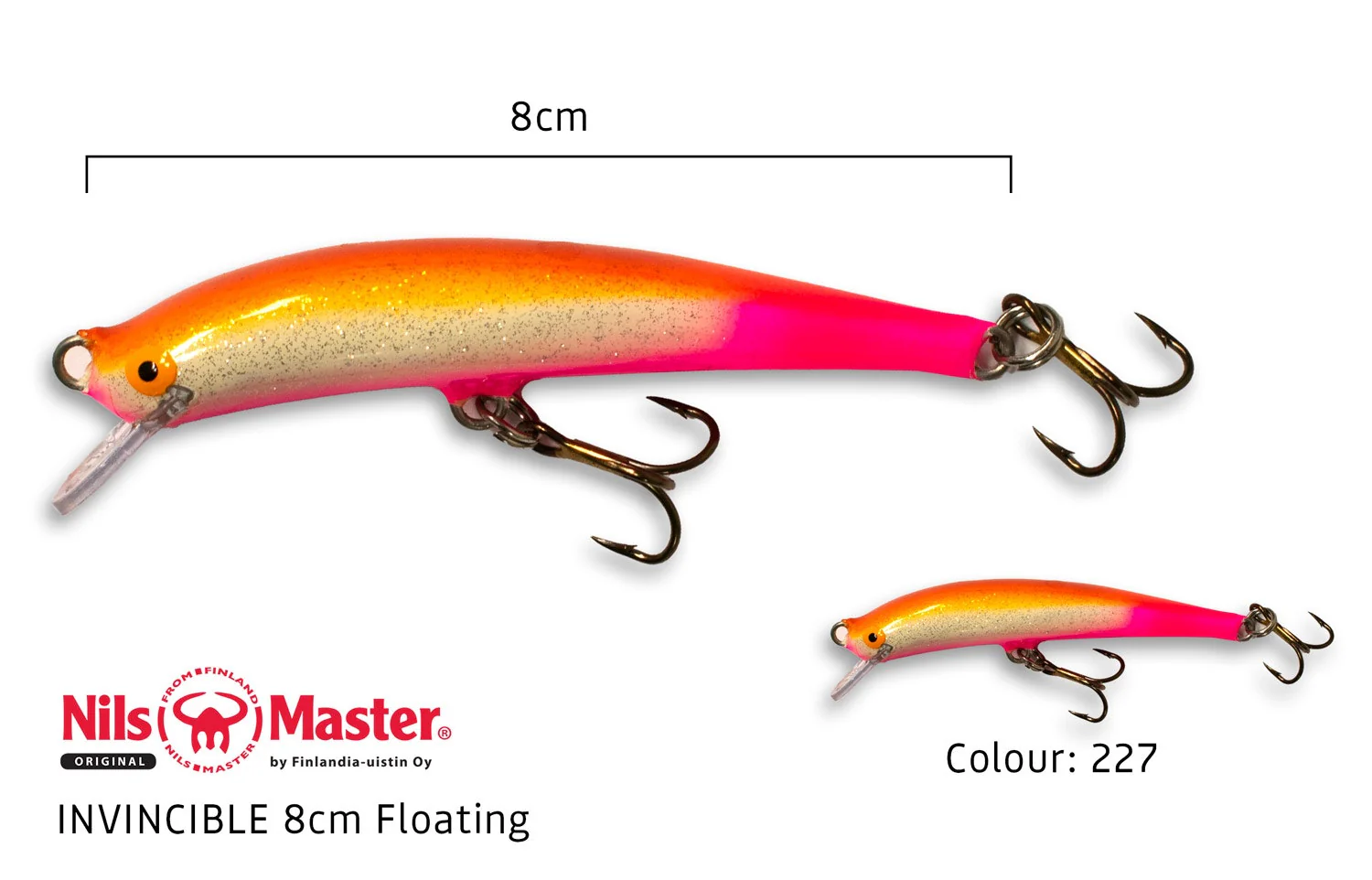 Nils Master Invincible-F 8cm 8g - Image 23