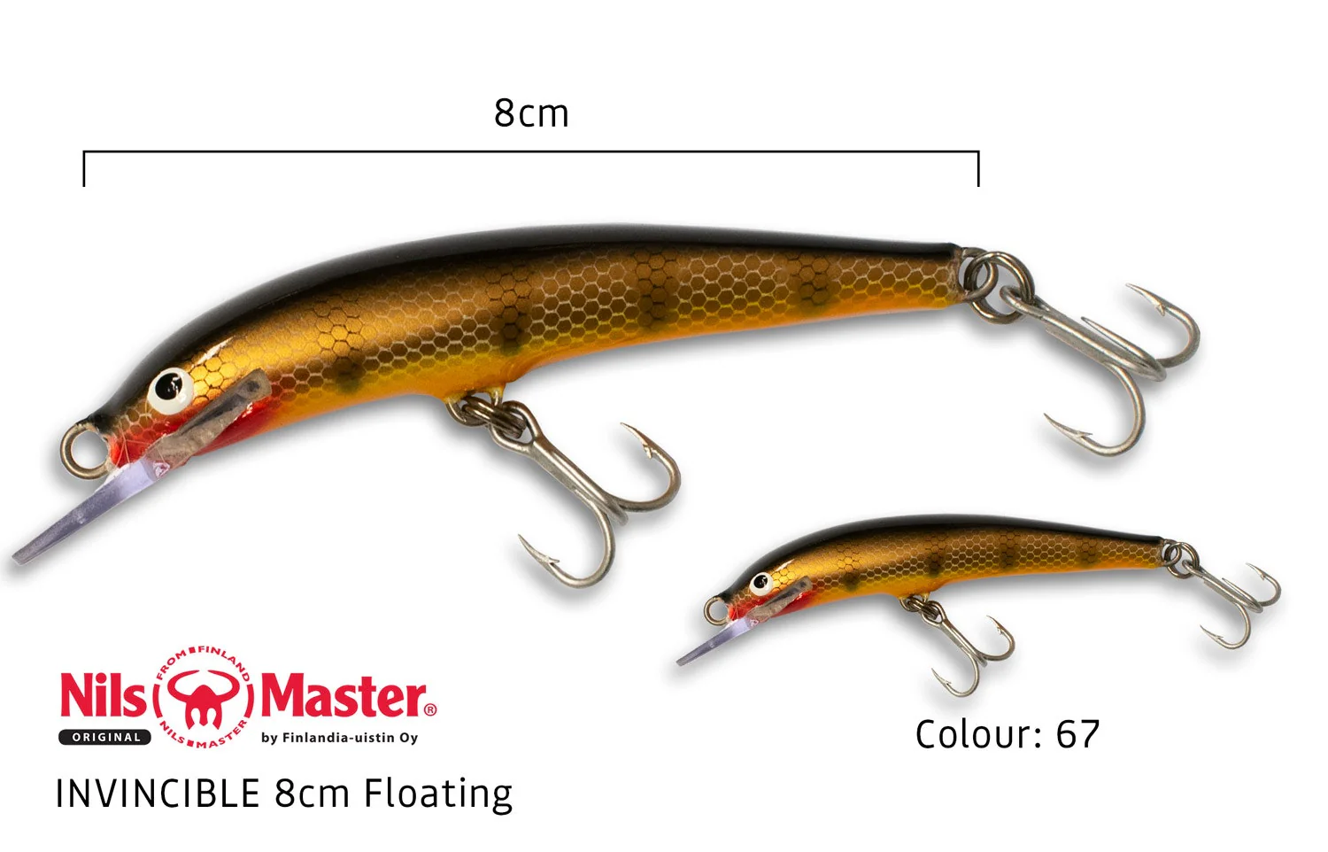 Nils Master Invincible-F 8cm 8g - Image 24