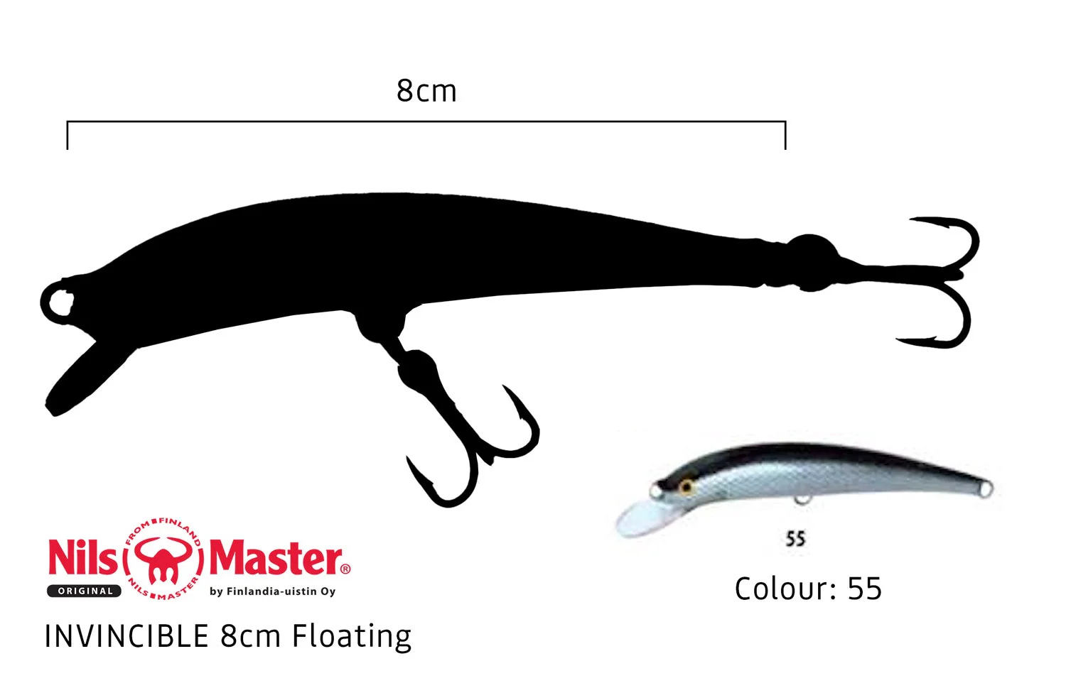 Nils Master Invincible-F 8cm 8g - Image 25