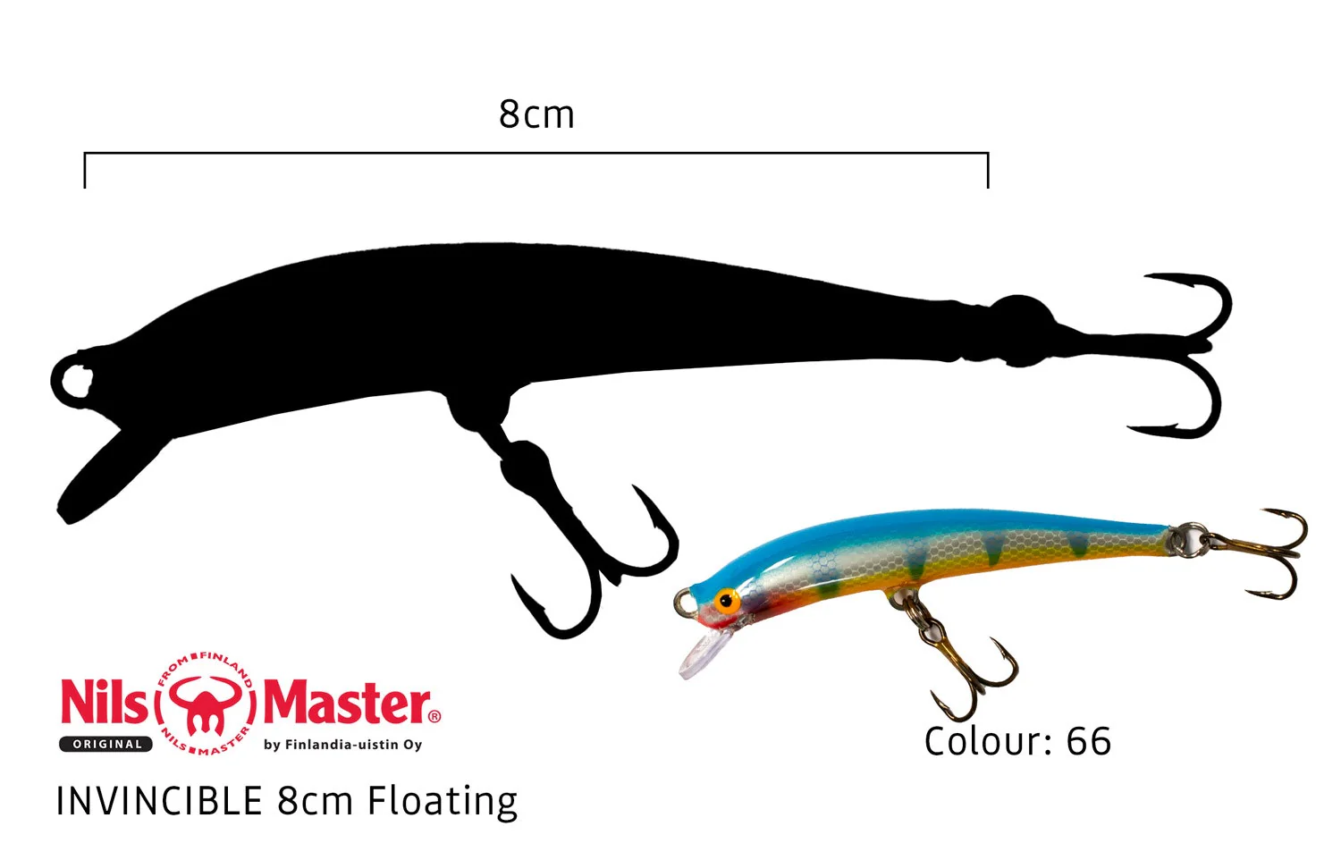 Nils Master Invincible-F 8cm 8g - Image 26