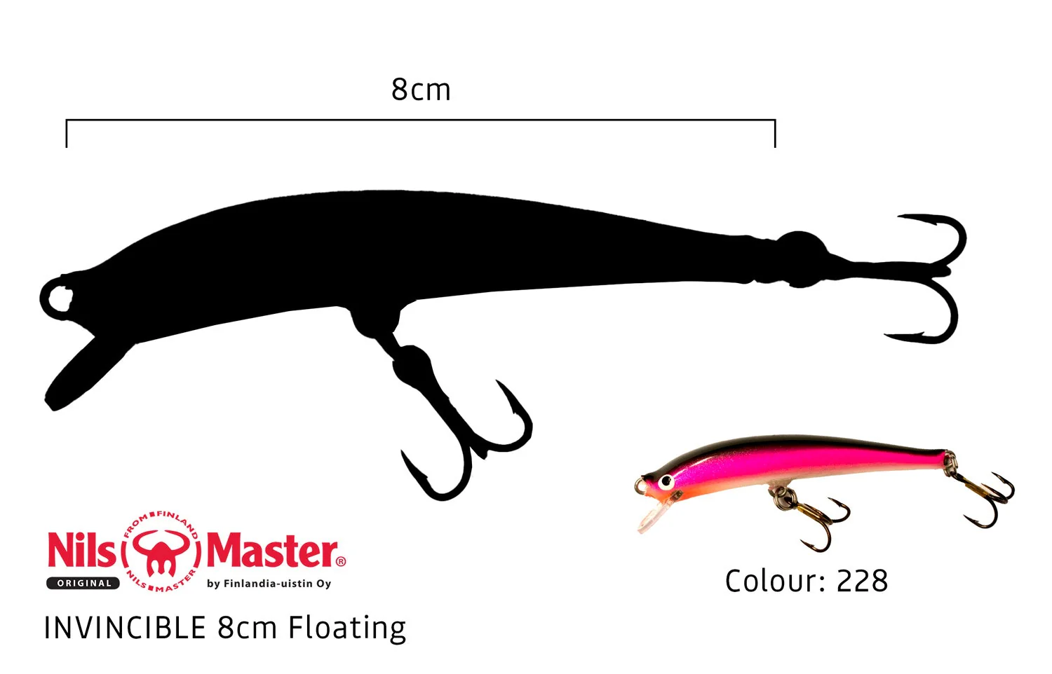 Nils Master Invincible-F 8cm 8g - Image 27