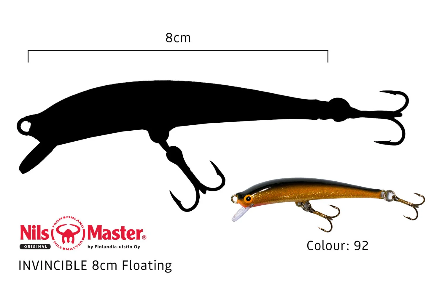 Nils Master Invincible-F 8cm 8g - Image 32
