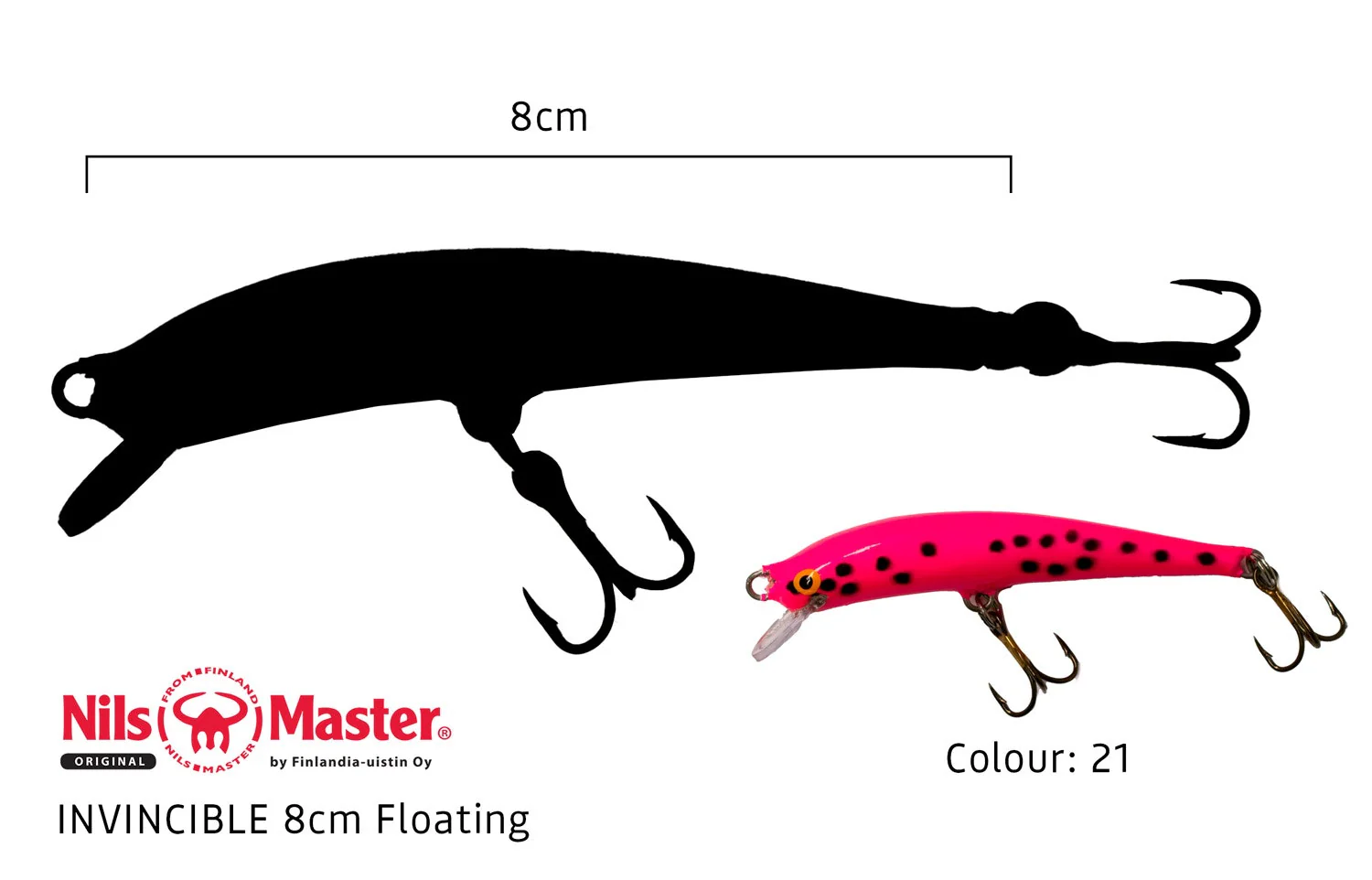 Nils Master Invincible-F 8cm 8g - Image 8