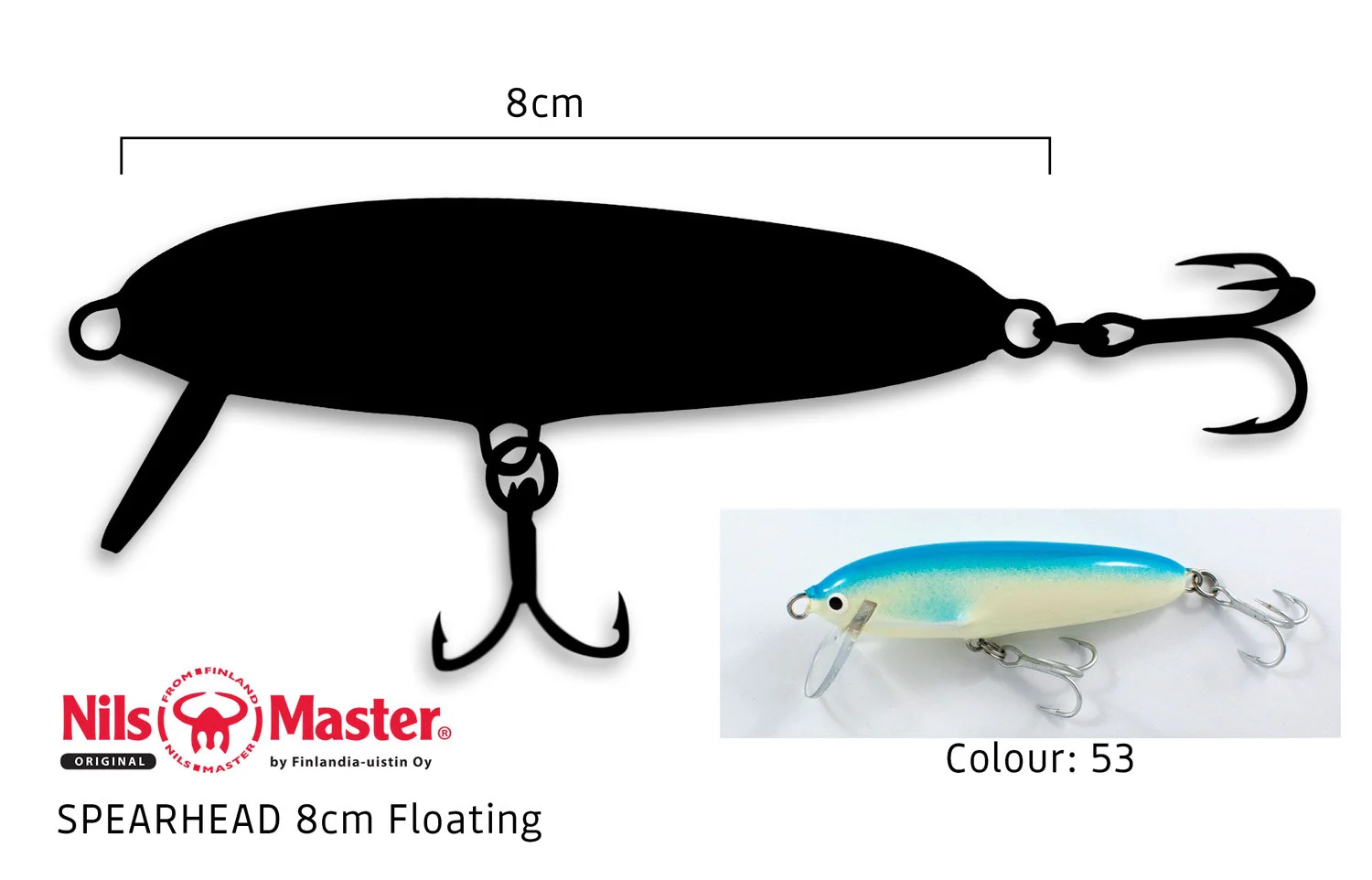 Nils Master Spearhead 8cm 14g - Image 10