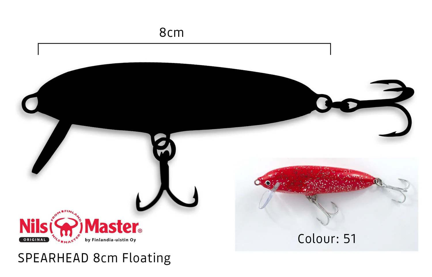 Nils Master Spearhead 8cm 14g - Image 11