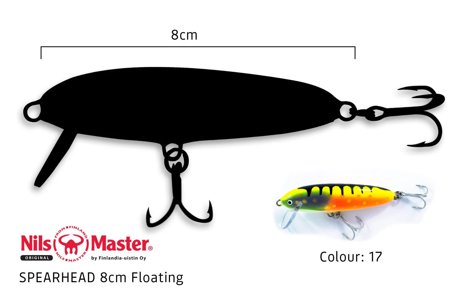 Nils Master Spearhead 8cm 14g - Image 12