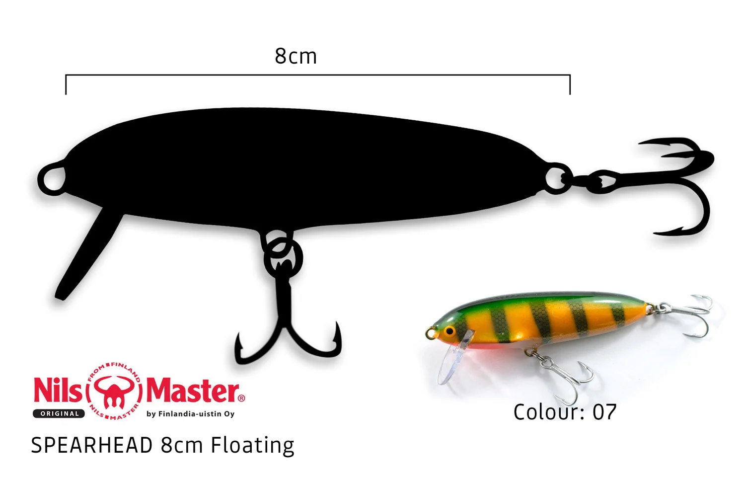 Nils Master Spearhead 8cm 14g - Image 16