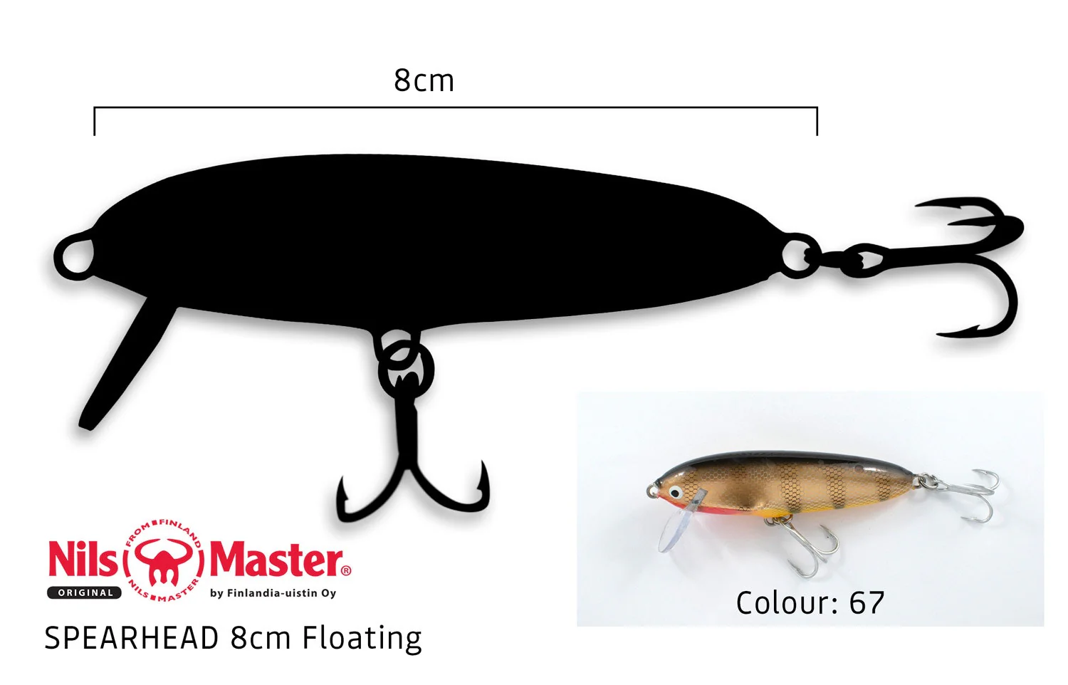 Nils Master Spearhead 8cm 14g - Image 18