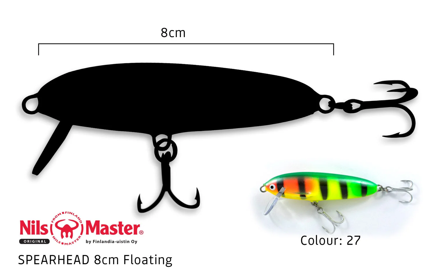 Nils Master Spearhead 8cm 14g - Image 19