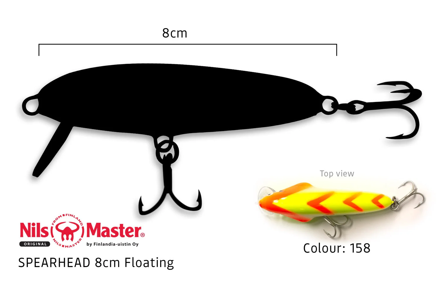 Nils Master Spearhead 8cm 14g - Image 24