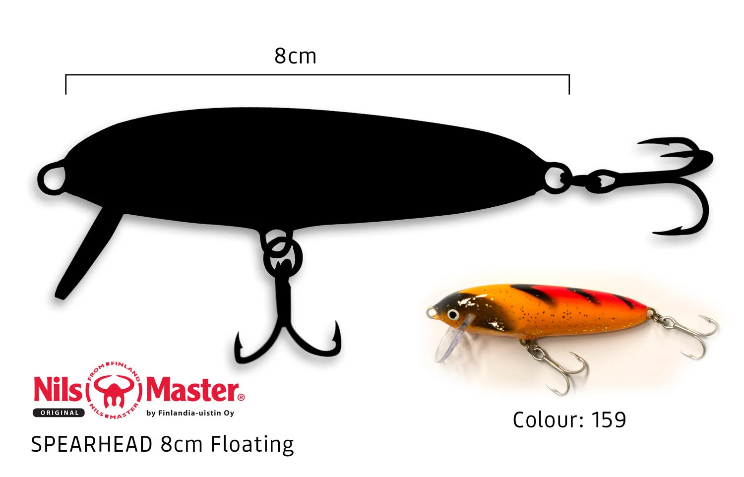 Nils Master Spearhead 8cm 14g - Image 25