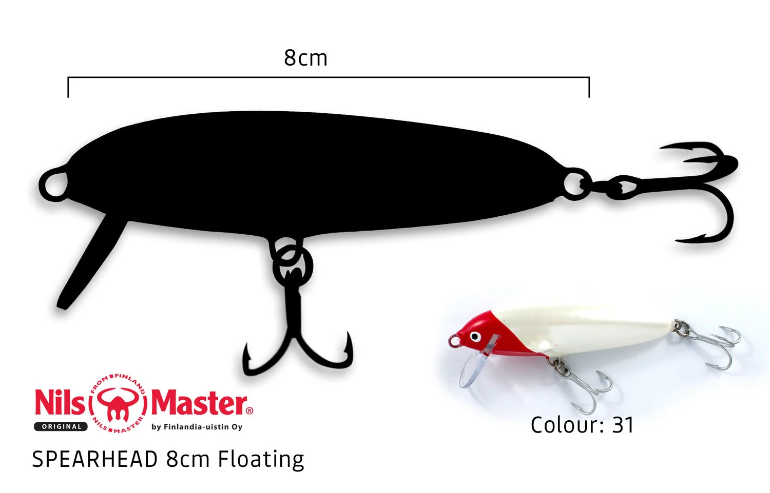 Nils Master Spearhead 8cm 14g - Image 26