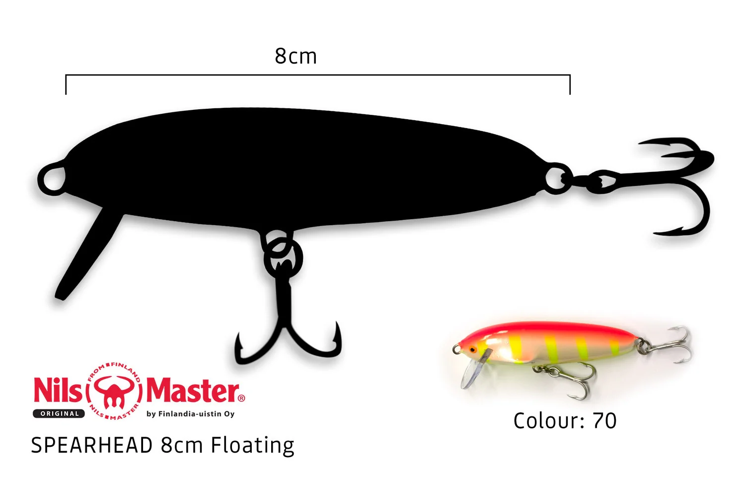 Nils Master Spearhead 8cm 14g - Image 27