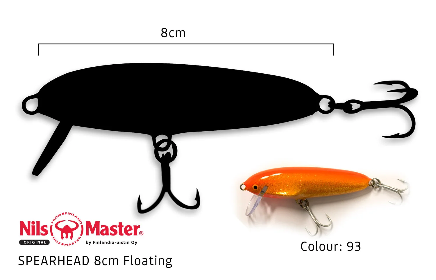 Nils Master Spearhead 8cm 14g - Image 4